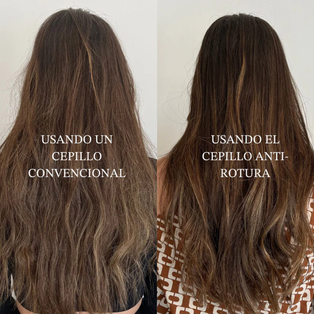 Cepillo de Pelo de Bambú - Anti Rotura